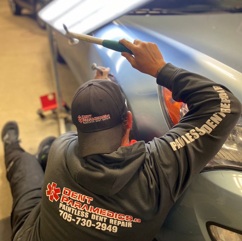 Jerry at work in the barrie shop